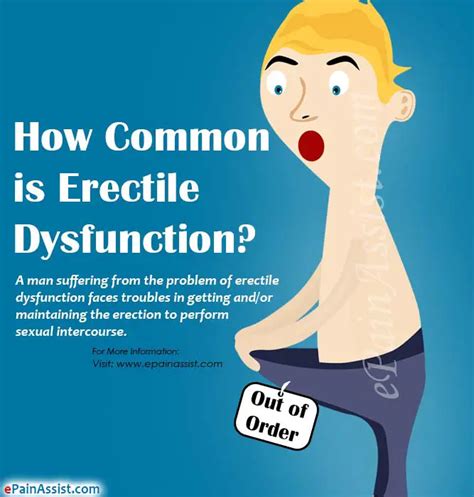 How Common Is Erectile Dysfunction Physical Psychological Causes Of ED