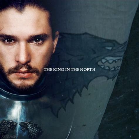 The King In The North Jon Snow Hbo Game Of Thrones King In The