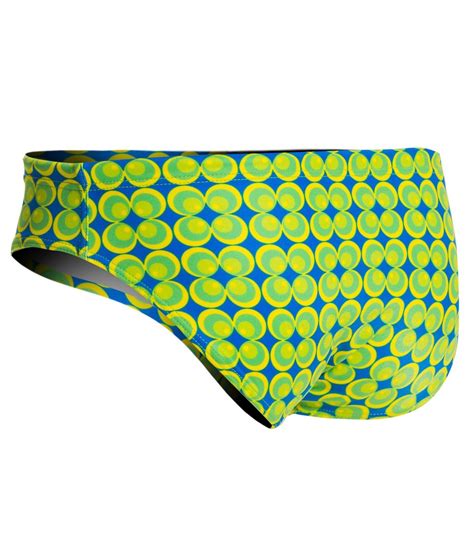 Turbo Mens Flower Water Polo Brief At Free Shipping