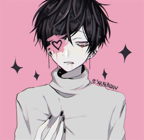 Emo Anime Boy Icons