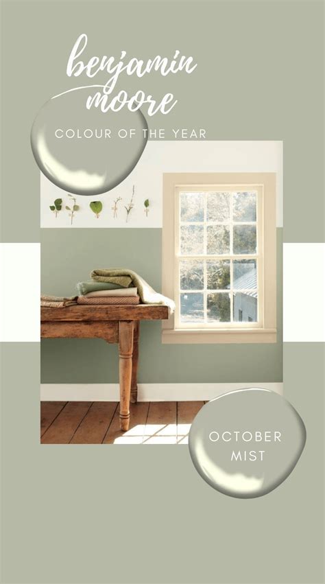 Benjamin Moore Colour Of The Year October Mist Interiors By