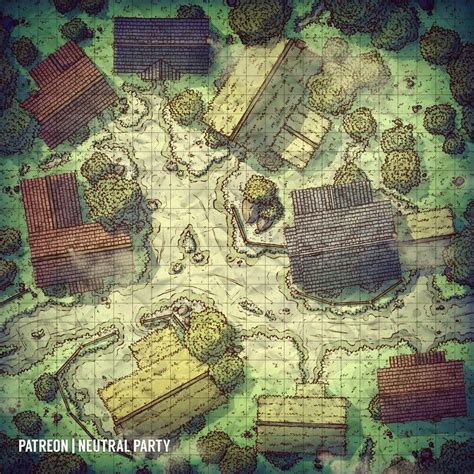 Village Street Dndmaps Fantasy Map Making Fantasy City Map Fantasy