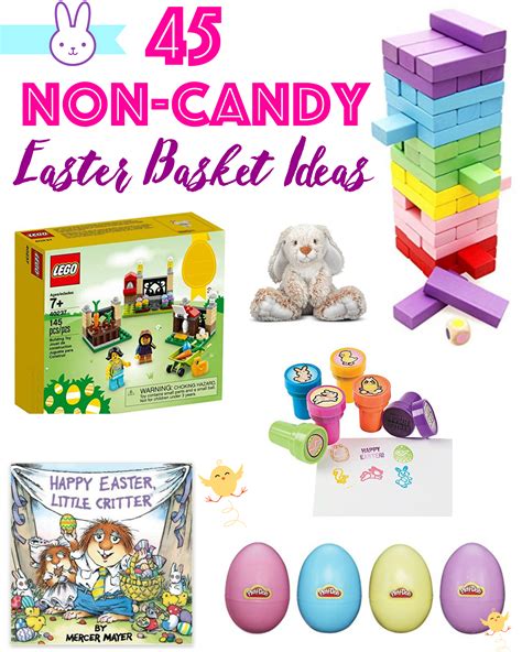 45 Non Candy Easter Basket Ideas For Girls And Boys Simply Being Mommy