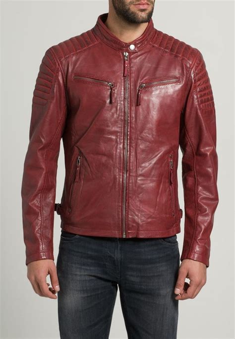 men s red leather jacket suppliers cool jackets for men leather jacket men leather jacket