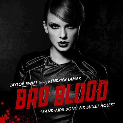 Bad Blood Album Cover By Taylor Swift