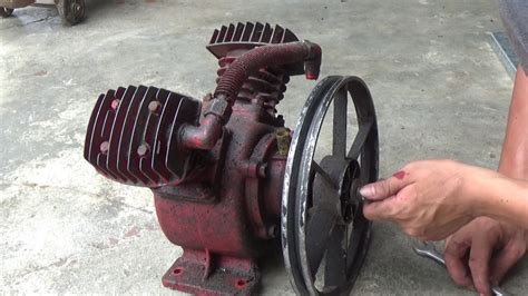 Restoration Air Compressor Rusty Old Air Compressor Repair Part 2