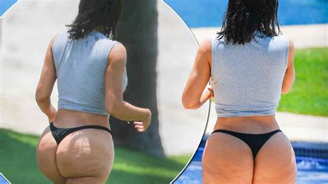 Kim Kardashian Crushed By Those Cellulite Pictures She Deserves Total Scrutiny Mirror Online