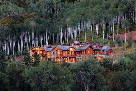 Magnificent Mountain Retreat Nestled On The Hillside Of Aspen Mountain