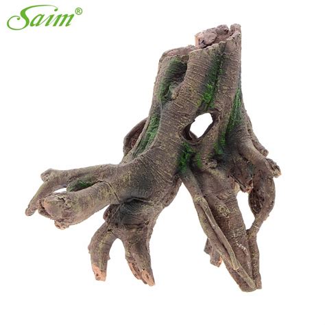 11 Saim Resin Stylish Driftwood Aquarium Fish Tank Tree Root