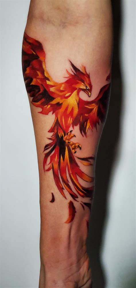 Phoenix Tattoo My First Tattoo Ever From Jake At Skin Design Tattoo