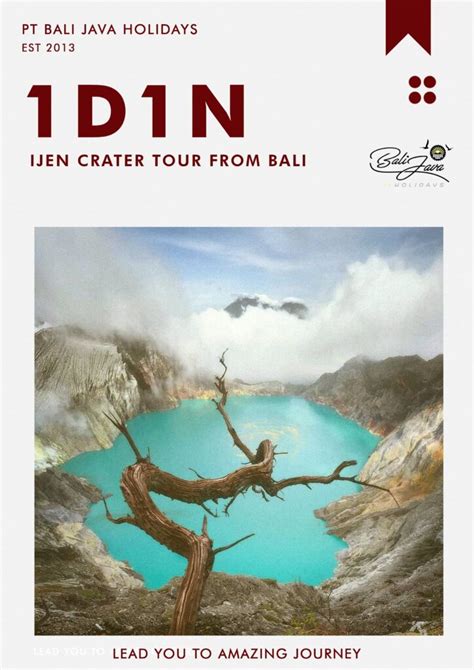 Ijen Tour From Bali Area Ijen Crater Ijen Blue Fire Ijen Tour