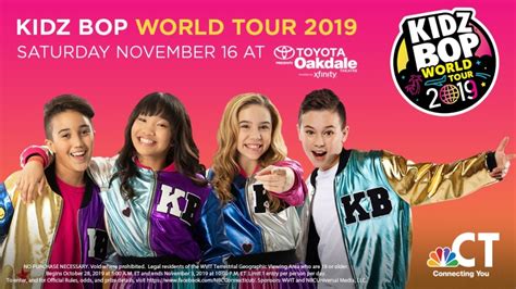 Kidz Bop World Tour 2019 Vip Ticket Sweepstakes Nbc Connecticut