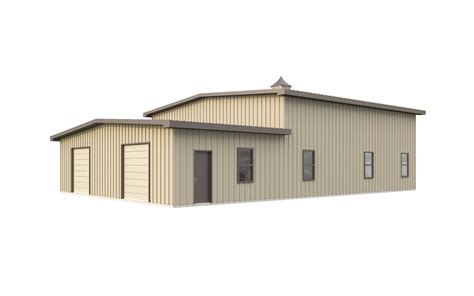 40x60 Metal Building Floor Plans With Garage Minimali