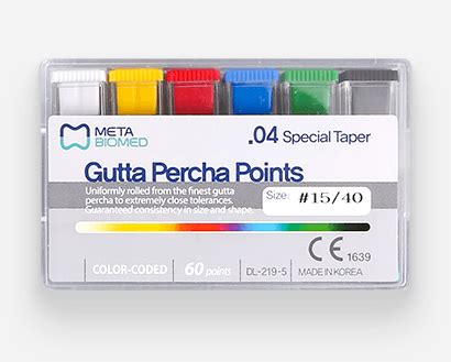 Gutta Percha Points Dental Meta Biomed