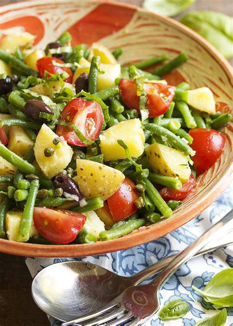 Potato And Green Bean Salad Nicoise Recipe Cart