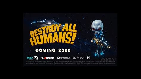 Destroy All Humans Remake Announced By Thq Nordic Techraptor
