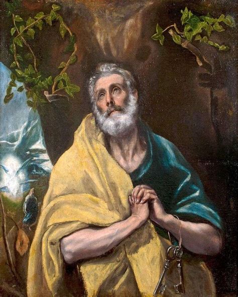 Apóstol Pedro El Greco ️ Es Greco El