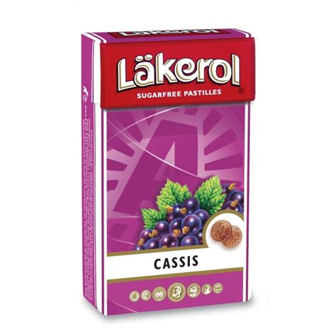 Lakerol Classic Cassis 27g Kaimay Confectionery And Liqueur