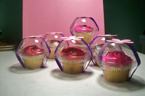 40 Clear Cupcake Party Favor Boxes Priority Shipping Etsy Cupcake