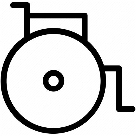 Disability Handicap Paralyzed Paraplegic Wheelchair Icon Download