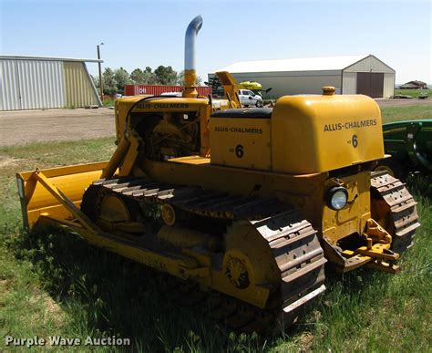 1966 Allis Chalmers Hd6 Dozer In Hudson Co Item Dg1232 Sold Purple