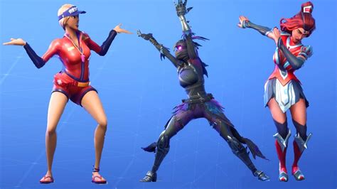 These emote range from simple gestures such as waving your hand. Fortnite All Dances Season 1-5 Updated to Dance Therapy ...