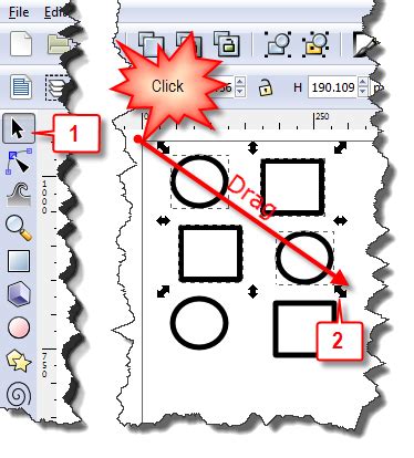 Inkscape The Selector Tool