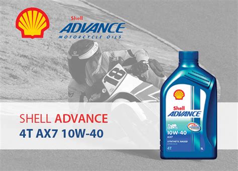 Shell advance 4t ax7 with r.c.e technology is a unique, synthetic technology lubricant ideal for high performance motorbikes. SHELL ADVANCE 4T AX7 10W-40 | TA Resources Myanmar