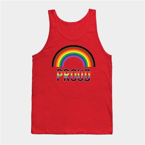 Lgbtqia Inclusive Rainbow Pride Flag Pride 2018 Pride 2018 Tank