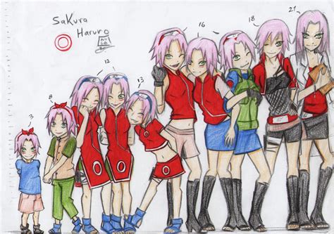 Sakurah From 3 To 21 By Stray Ink92 On Deviantart