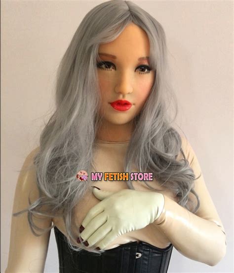Xinyi Quality Handmade Soft Silicone Realist Full Head Femalegirl