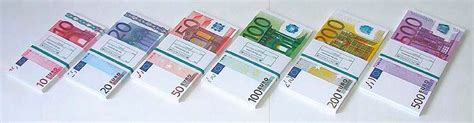 Neue euroscheine (reproduktionen, alte version auf anfrage lieferbar). Euroscheine 125 % Euro-Reproduktion einseitig von ...