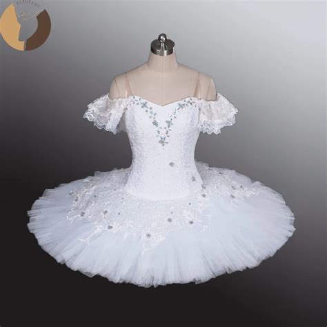 White Ballet Tutu Classical Tutus For Show Adult Performance Dance Wear