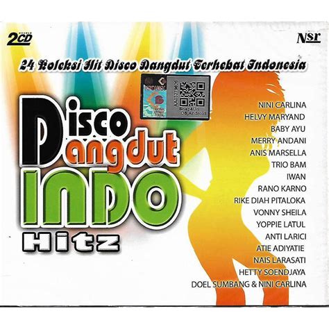 Cd Various Artists Disco Dangdut Indo Hitz 2cd Shopee Malaysia