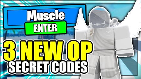 ALL 3 NEW SECRET OP CODES Muscle Legends Roblox YouTube