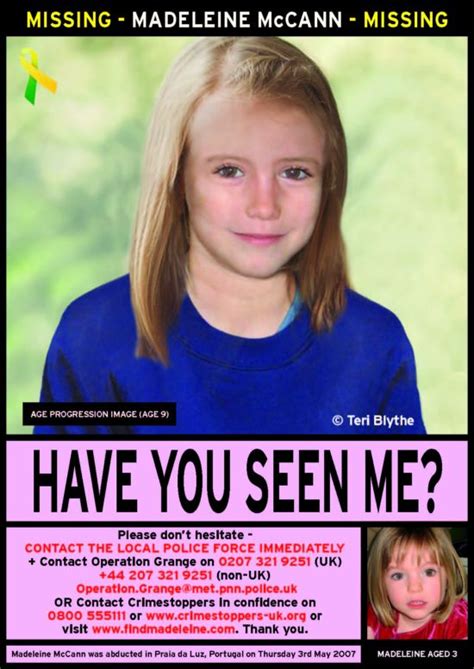 I would like to buy a ticket please is polite and friendly. Madeleine Beth McCann: Age Progression Photos. Past and ...