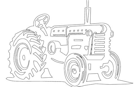 Tractor Dxf File Free Download