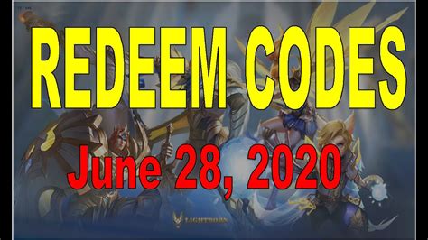 Fill up the form requirements: Mobile Legends Redeem Codes - June 28, 2020 - YouTube