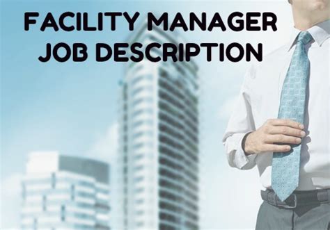 Job description of administrative duties in a property management company property managers handle most of the daily business operation of apartments, rental houses and condos. Facility Manager Job Description