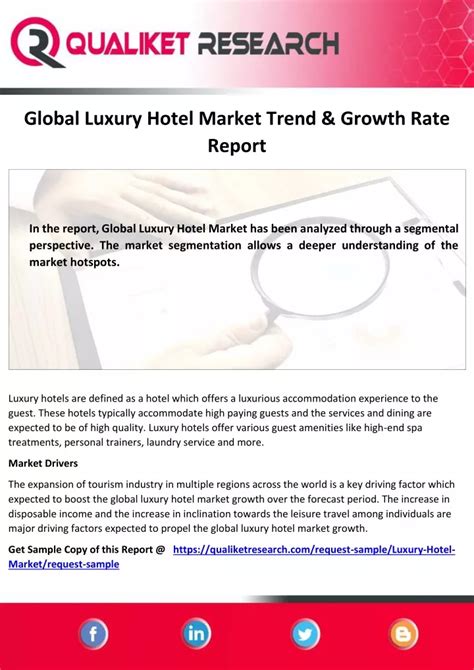 Ppt Global Luxury Hotel Market Global Industry Trend Business Analysis Powerpoint