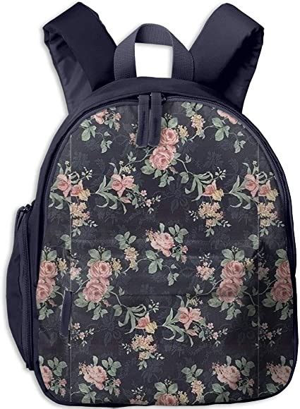 Flowers School Backpack Kids Schoolbag Student Bookbag