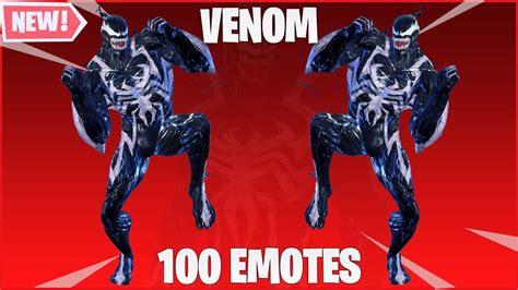 Top 100 Fortnite Dances And Emotes Looks Better With Venom Skin