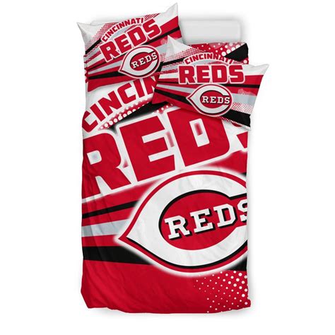 Explore cincinnati reds camisetas, camisas y reds ropa. Colorful Shine Amazing Cincinnati Reds Bedding Sets | Red ...