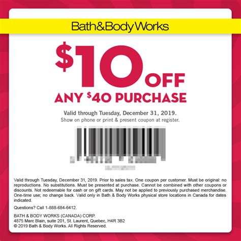 Can you purchase a bath and body works gift card online. BATH & BODY WORKS CANADA: $10 Off $40 Purchase | Mobile ...