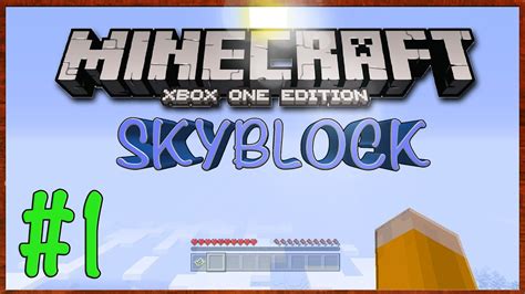 Minecraft Xbox Lets Play Skyblock Survival Part 1 Xbox One 360