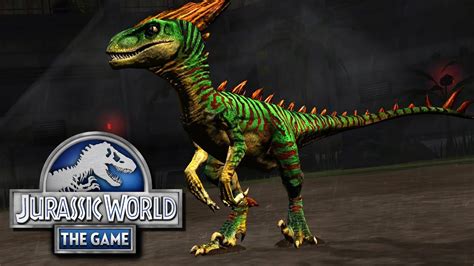 Super Rear Velociraptor Level 40 Jurassic World The Game Youtube