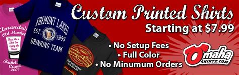 Find Custom T Shirt Printing In Omaha Ne At Omaha Shirtz