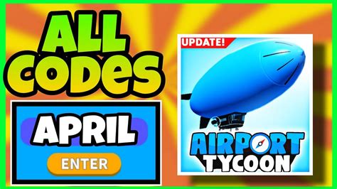 April 2021 All Working Codes Airport Tycoon Roblox Airport Tycoon
