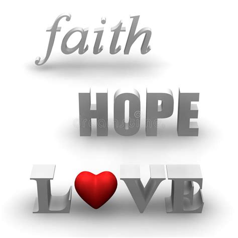 Faith Hope Love Royalty Free Stock Photo Image 24645185