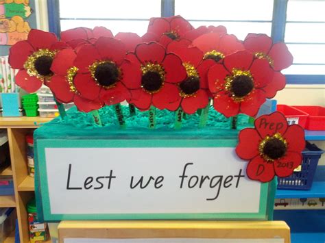 My Prep Class Enjoyed Making These Poppies For Anzac Day Anzac Day